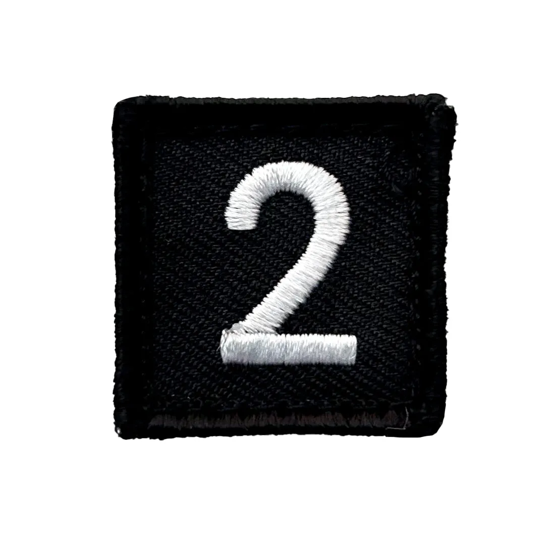 Numbers Velcro Patch