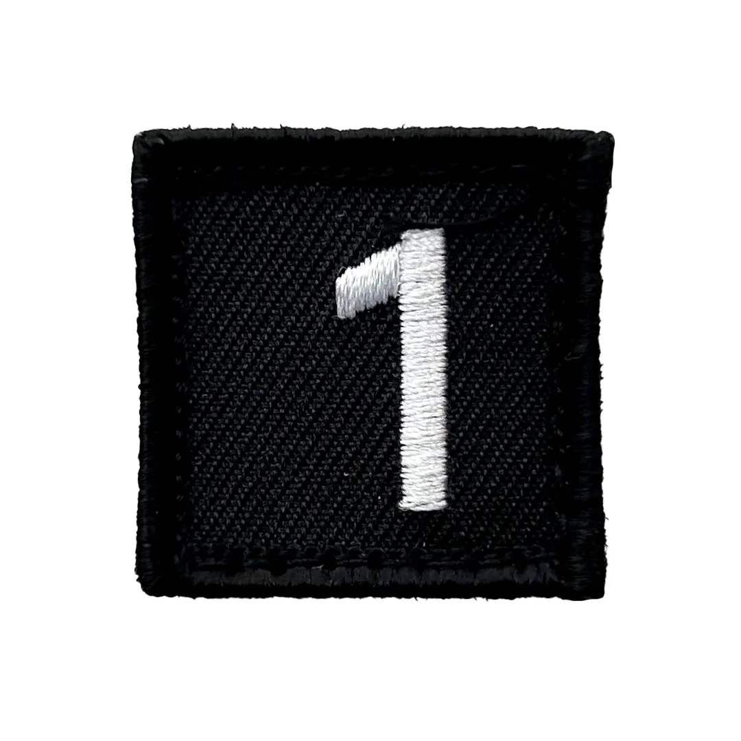 Numbers Velcro Patch