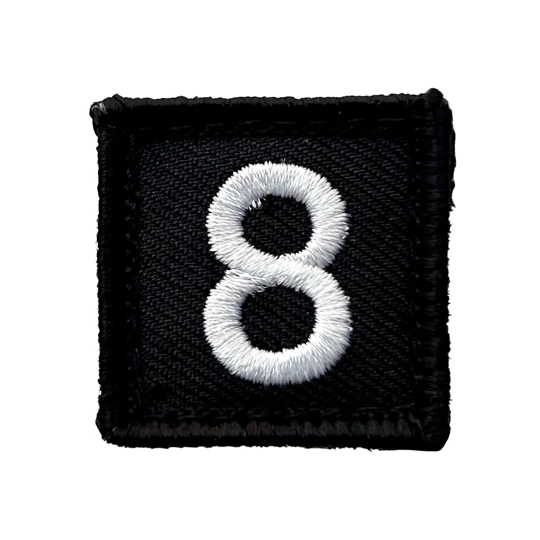 Numbers Velcro Patch