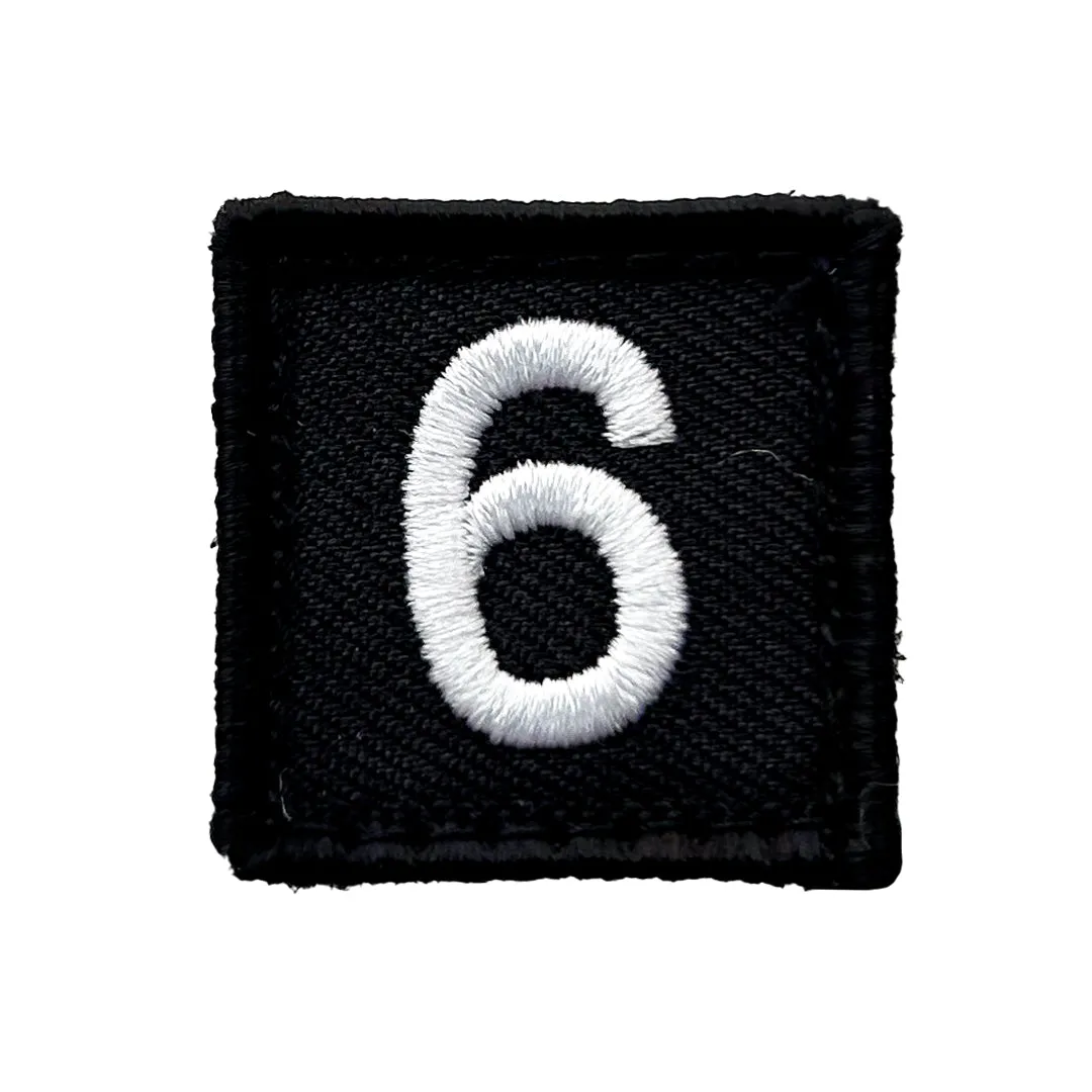 Numbers Velcro Patch