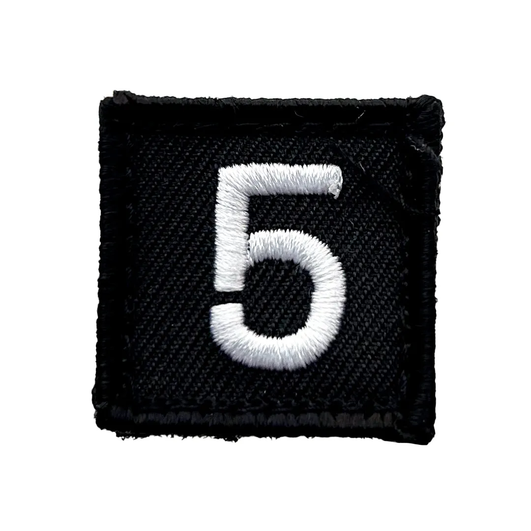 Numbers Velcro Patch