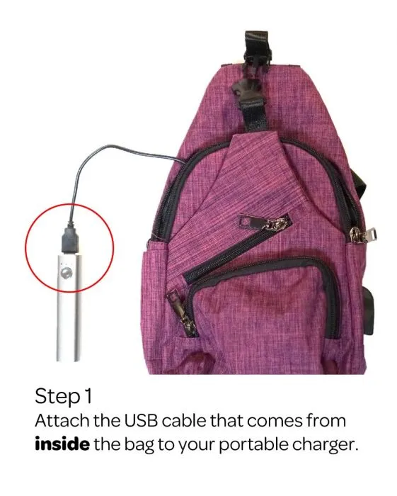 Nupouch - Anti-theft Daypack, Vintage Fawn