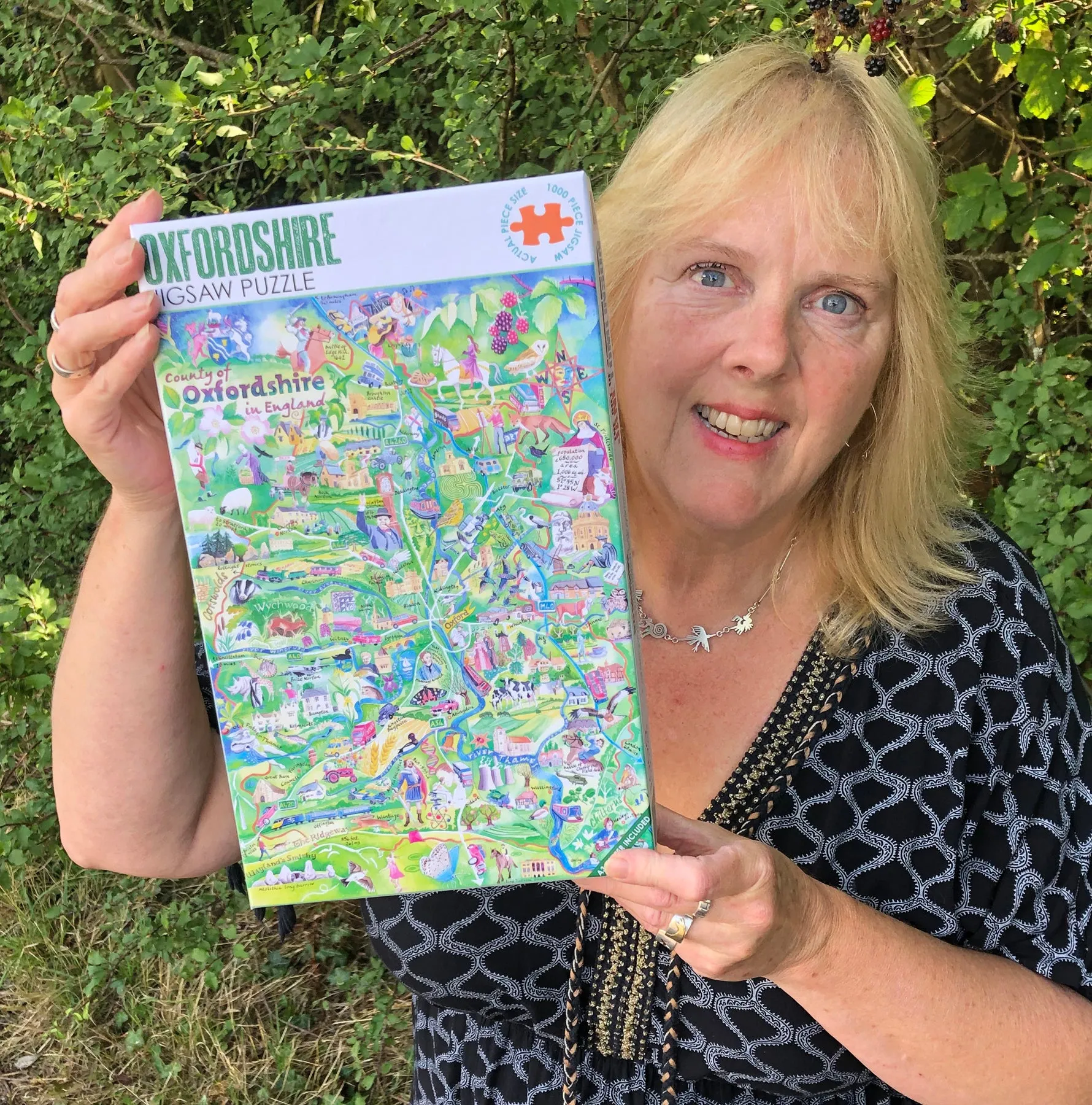 Oxfordshire jigsaw puzzle