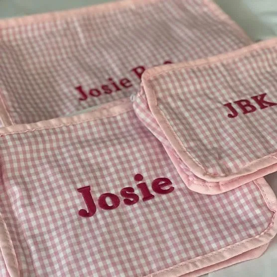 Personalized Packing Cubes