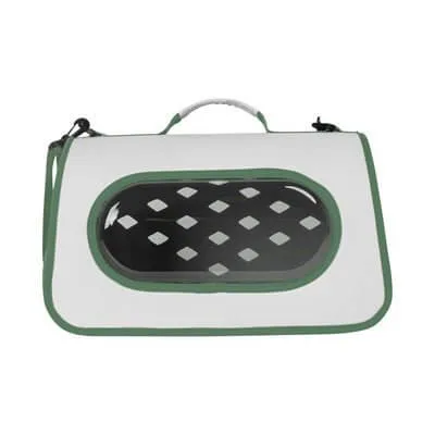 Pet Carrier Ventilated Design Collapsible Container Travel Bag for Cat Dog Under 6kg