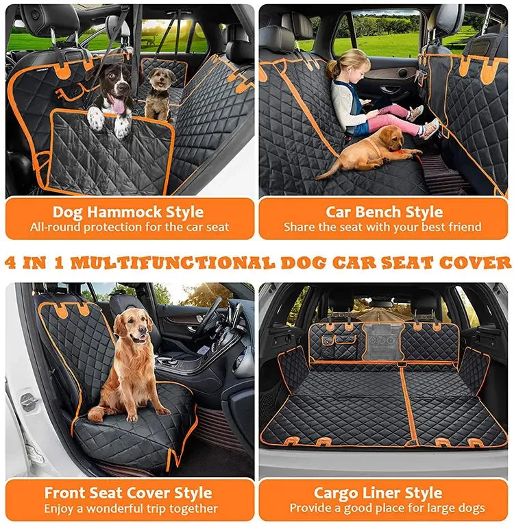 Pet Seat Cover Waterproof Heavy Duty Dog Seat Cover Car Seat Cover for Pets