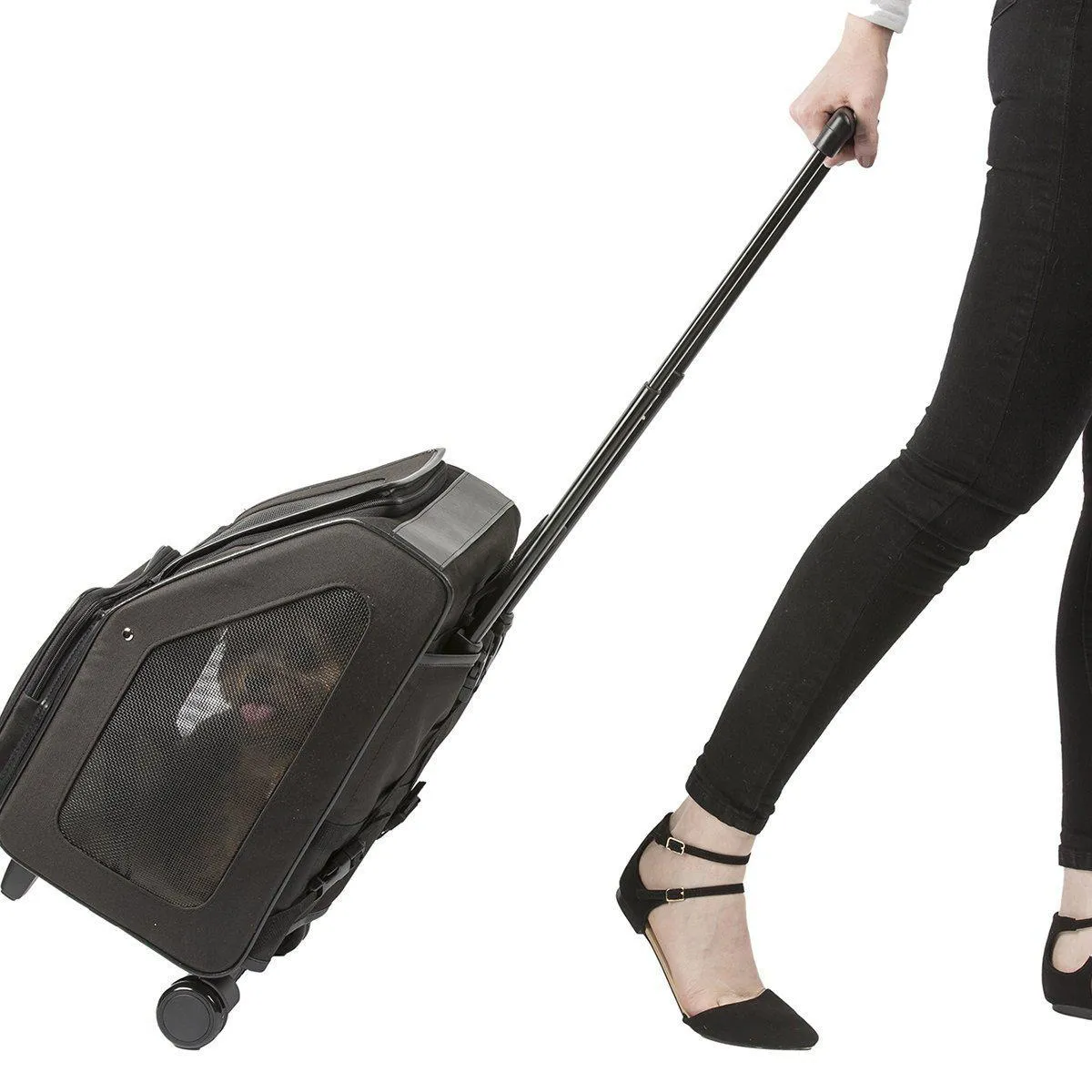 Petote Rio Dog Carrier Black