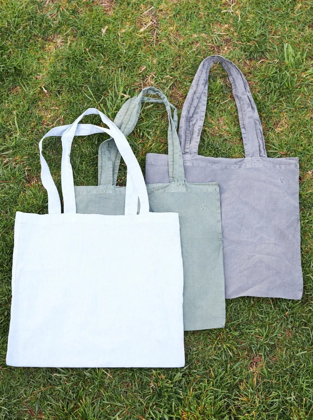 Pigment-Dyed Tote Bag - Army