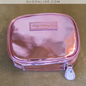 Pink Panache | Jewelry Bag in Metallic Pink