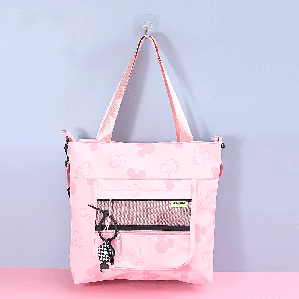 Printed Tote Shoulder Bag