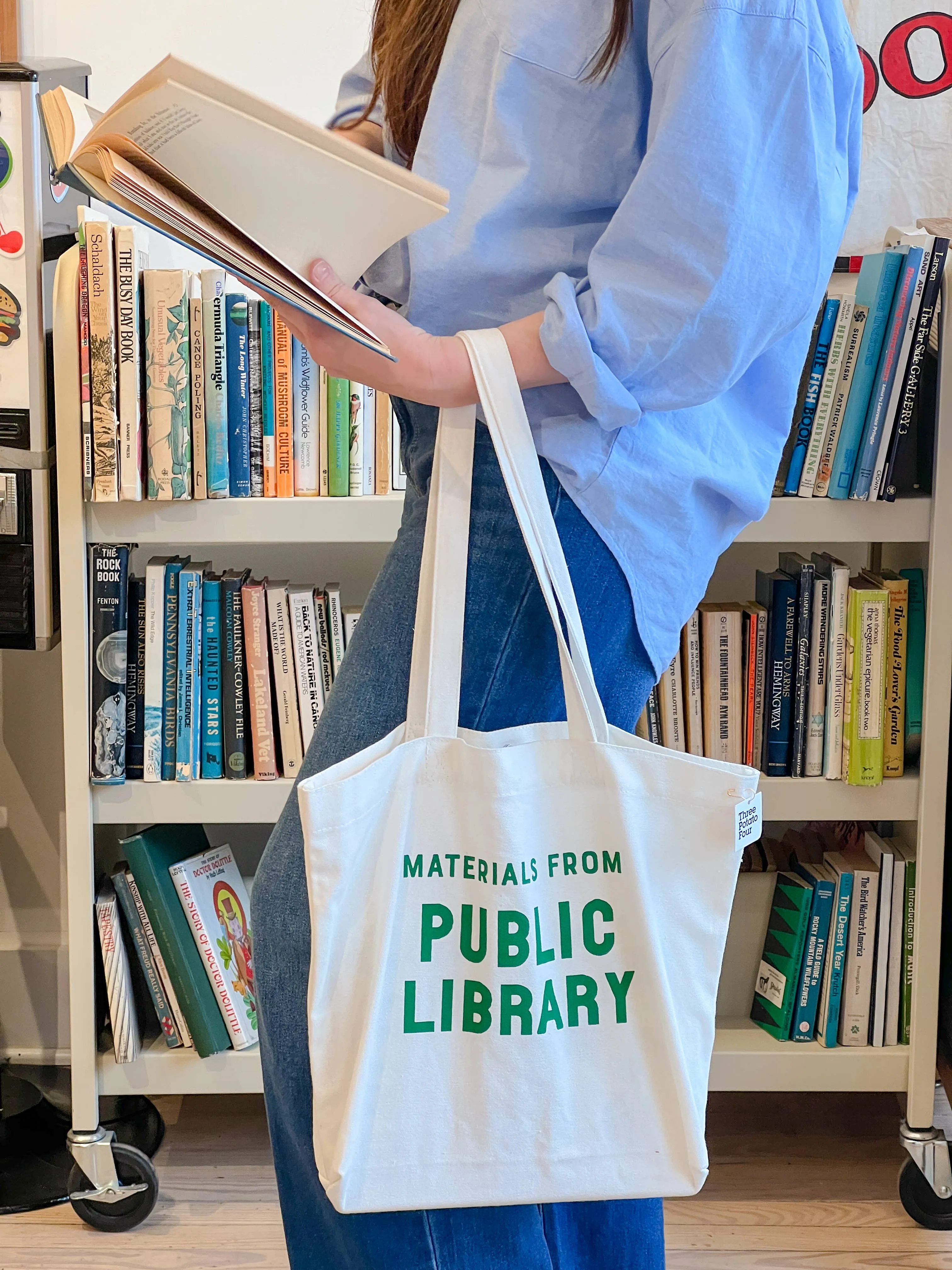 Public Library Tote Bag