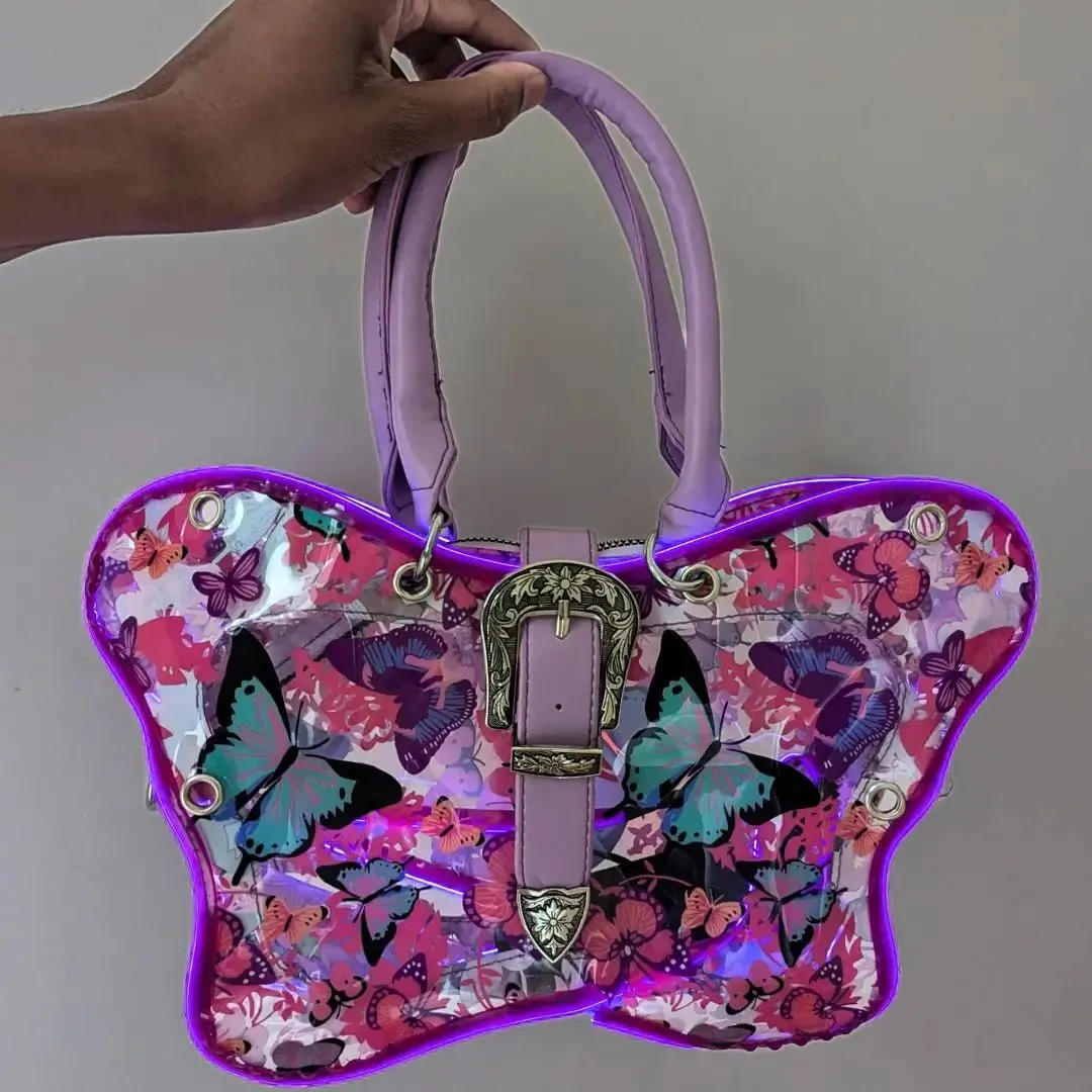 PVC Butterfly Handbag