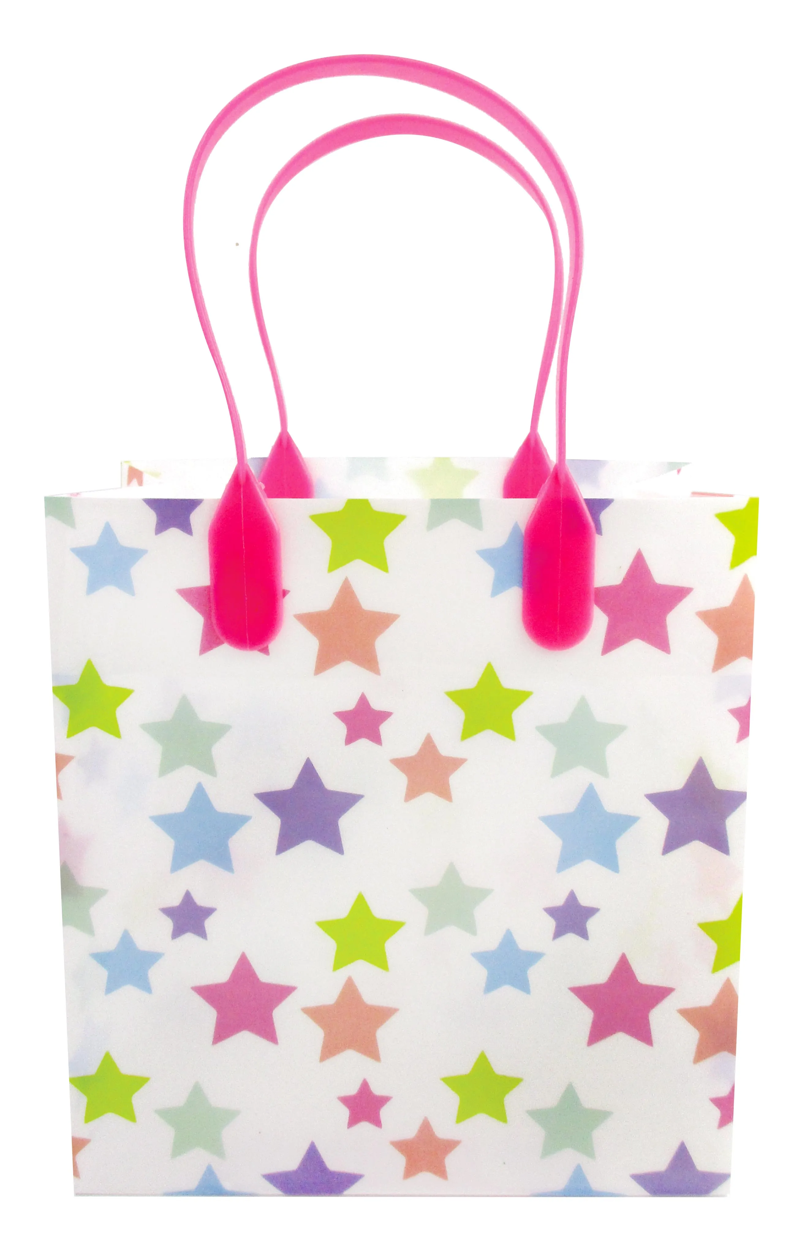 Rainbow Themed Party Favor Treat Bags - Set of 6 or 12