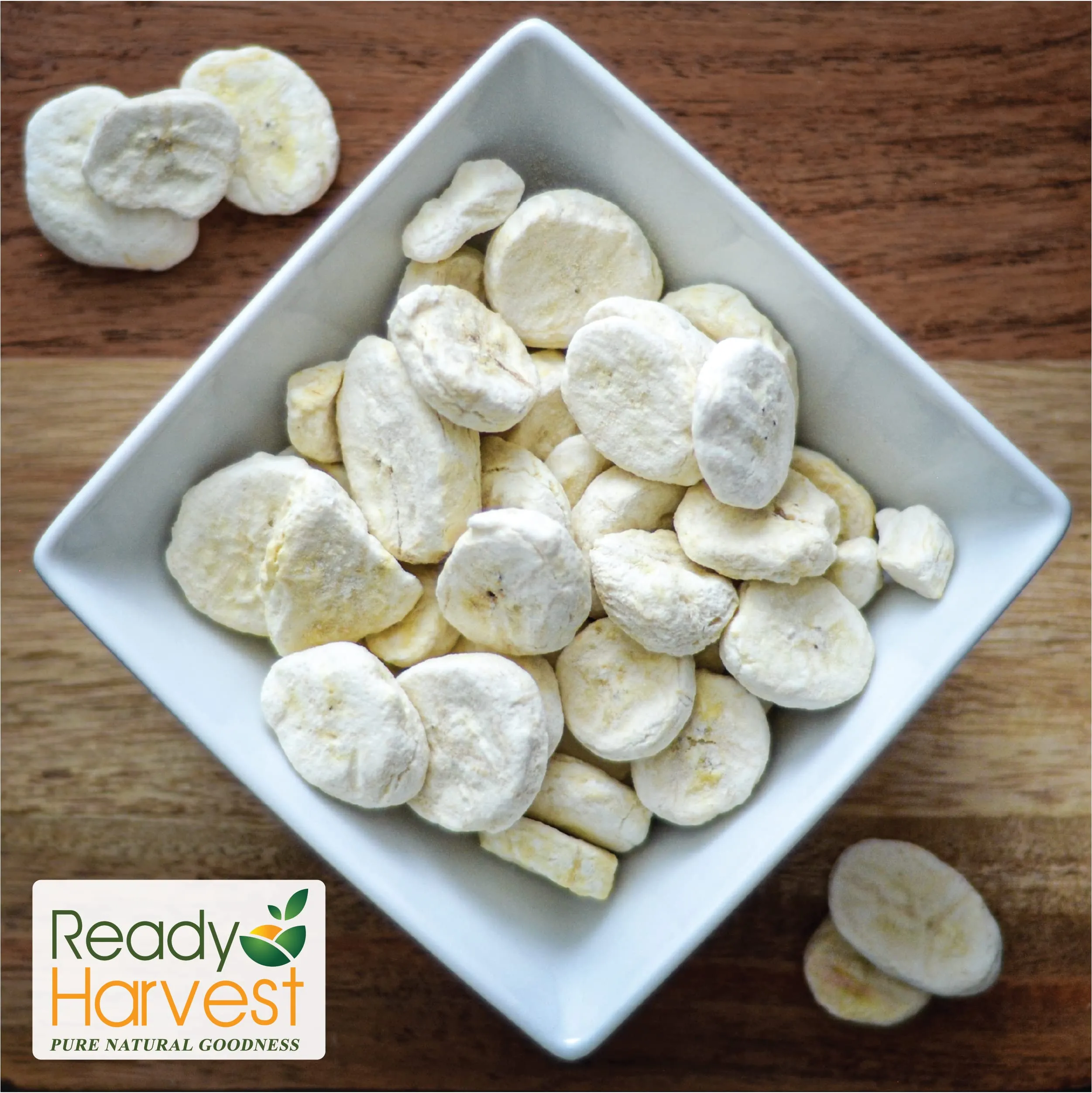 Ready Harvest Freeze-Dried Whole Food Bananas - 30 Year Shelf Life - Six #10 Cans