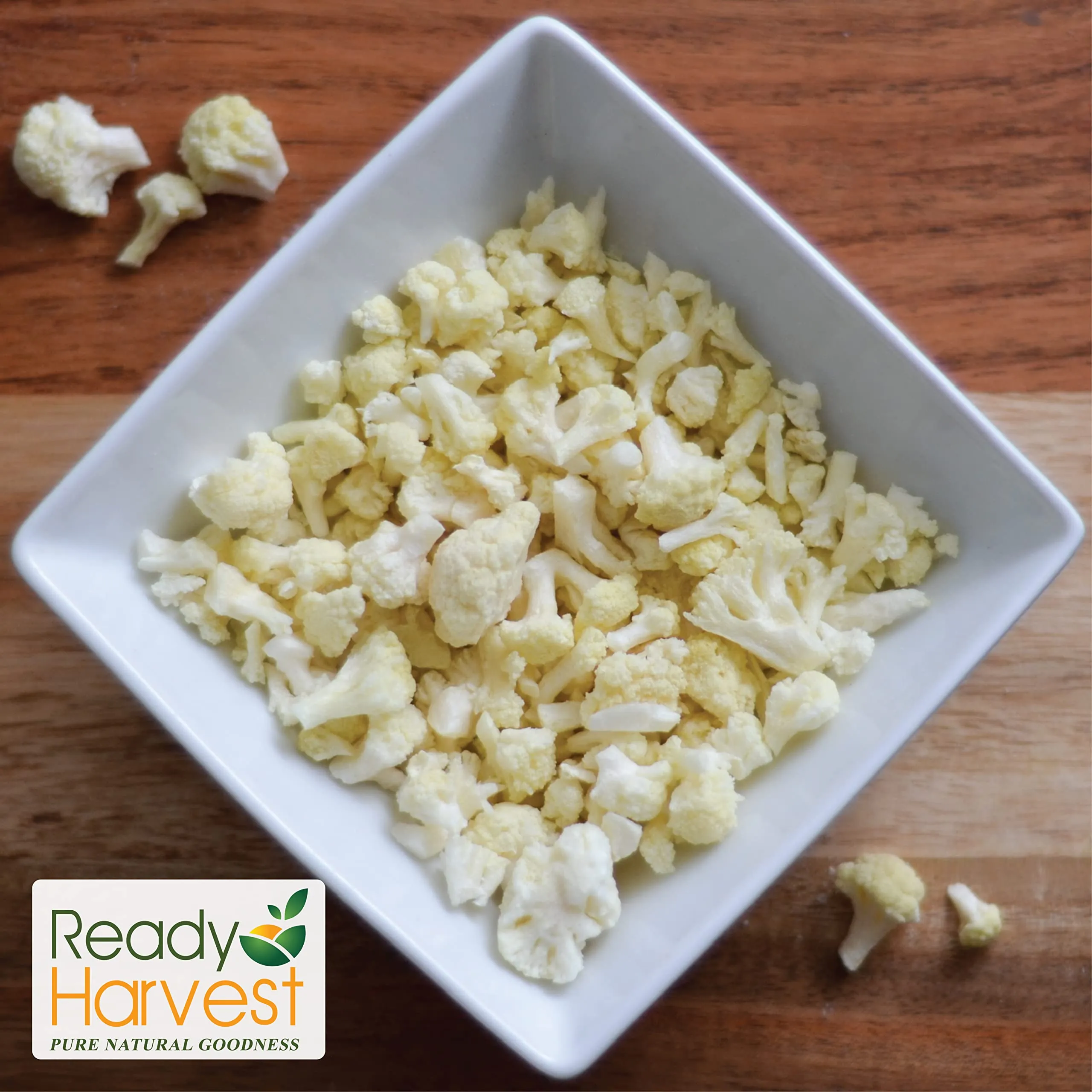 Ready Harvest Freeze-Dried Whole Food Cauliflower - 30 Year Shelf Life - #10 Can