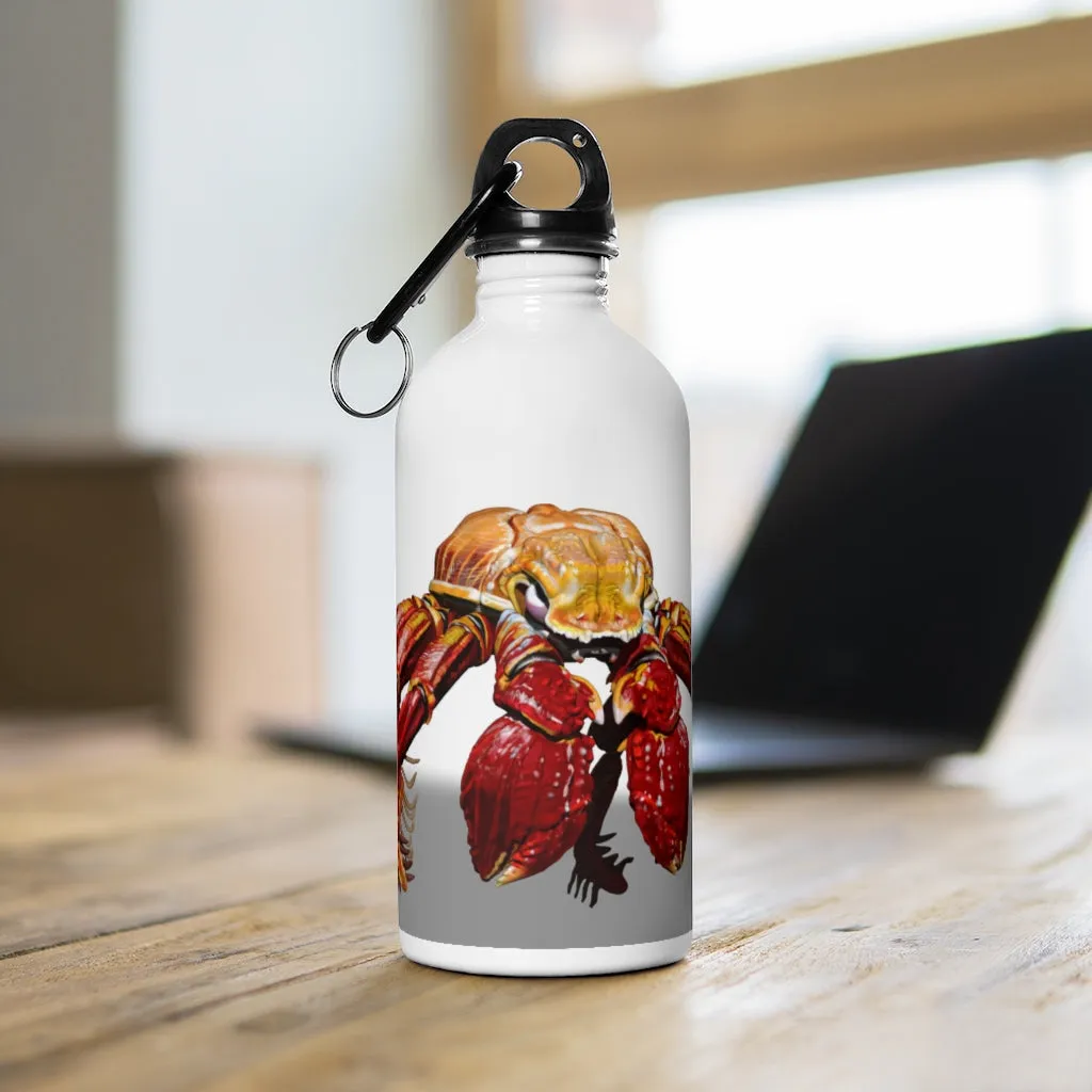 Red Crab Stainless Steel Water Bottle