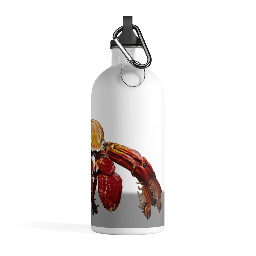 Red Crab Stainless Steel Water Bottle