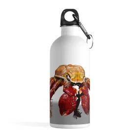 Red Crab Stainless Steel Water Bottle