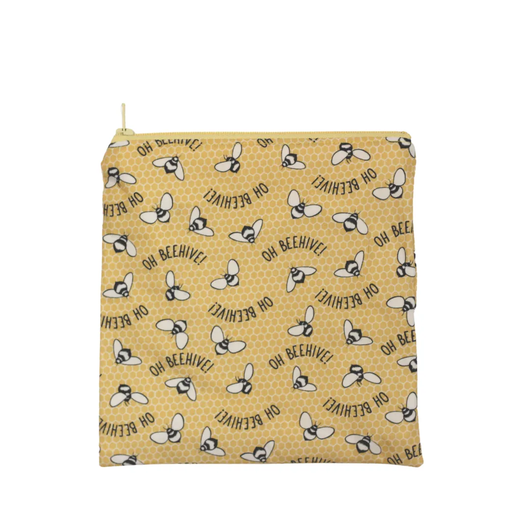 Reusable Snack Bag | Bee - Medium