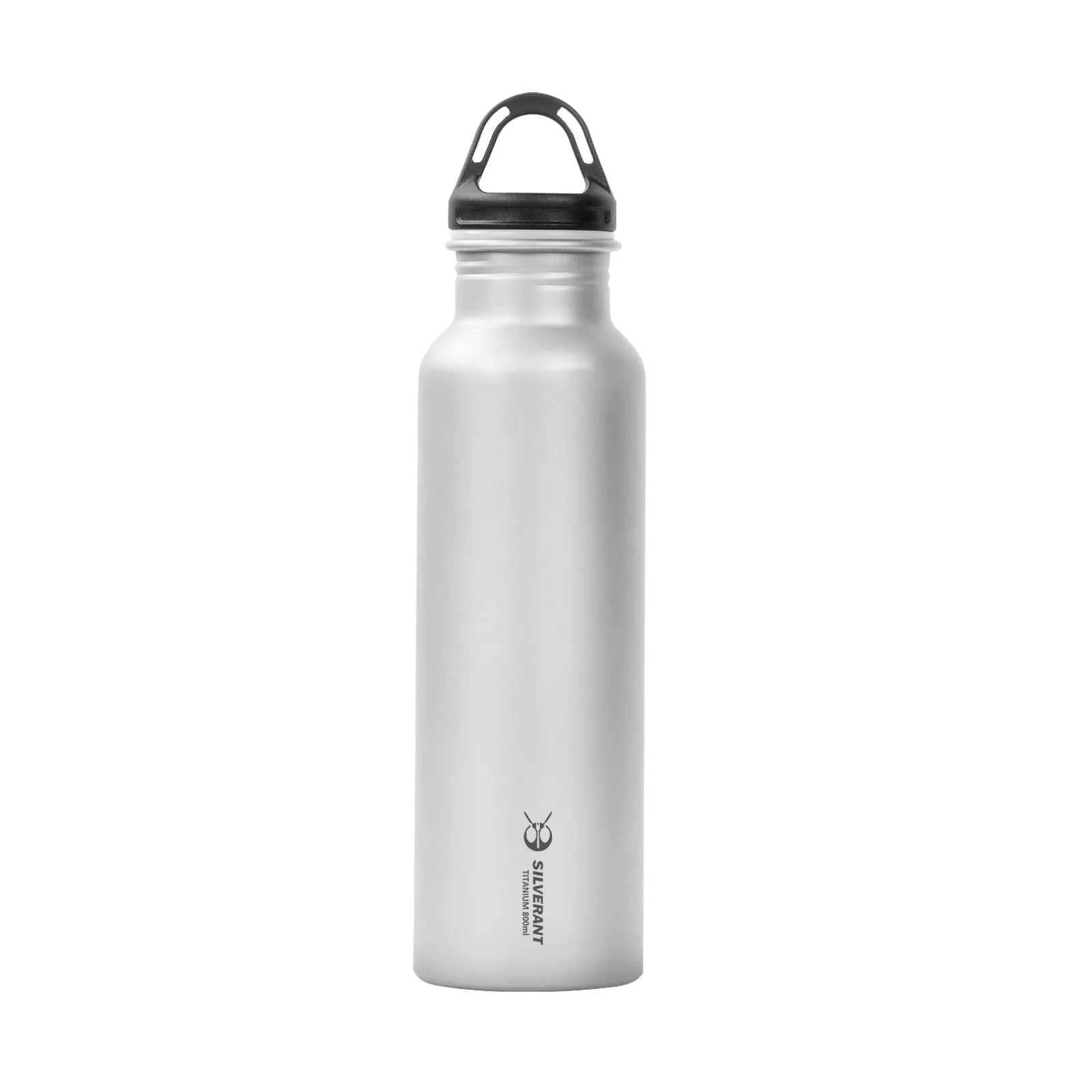 Round Titanium Water Bottle - 500ml/17.6 fl oz & 800ml/28.1 fl oz