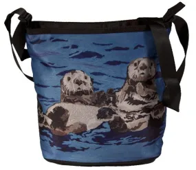 Sea Otter Large Cross Body Bag- Best Friends