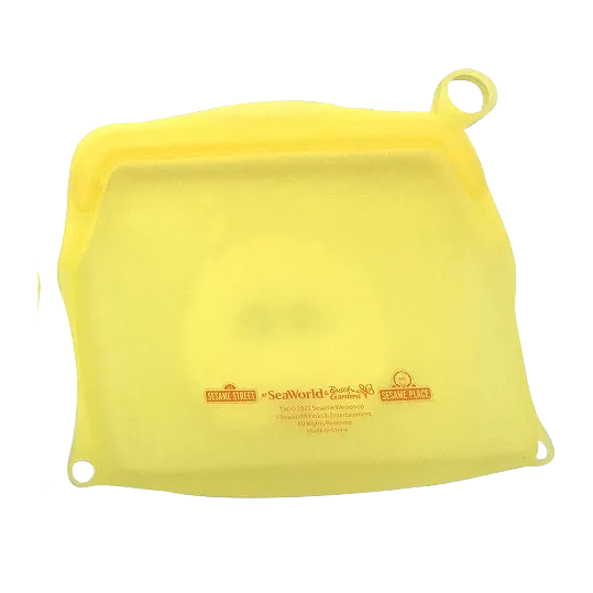 Sesame Street Big Bird Small Reusable Silicone Bag