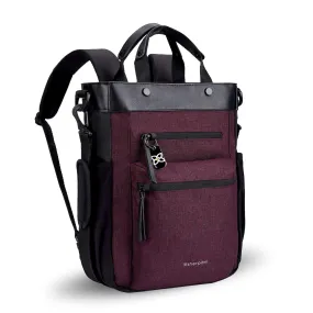 Sherpani Soleil AT Travel Backpack/ Crossbody/ Tote Bag merlot