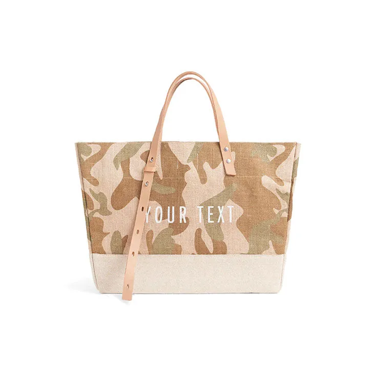 Shoulder Market Bag in Safari - Wholesale