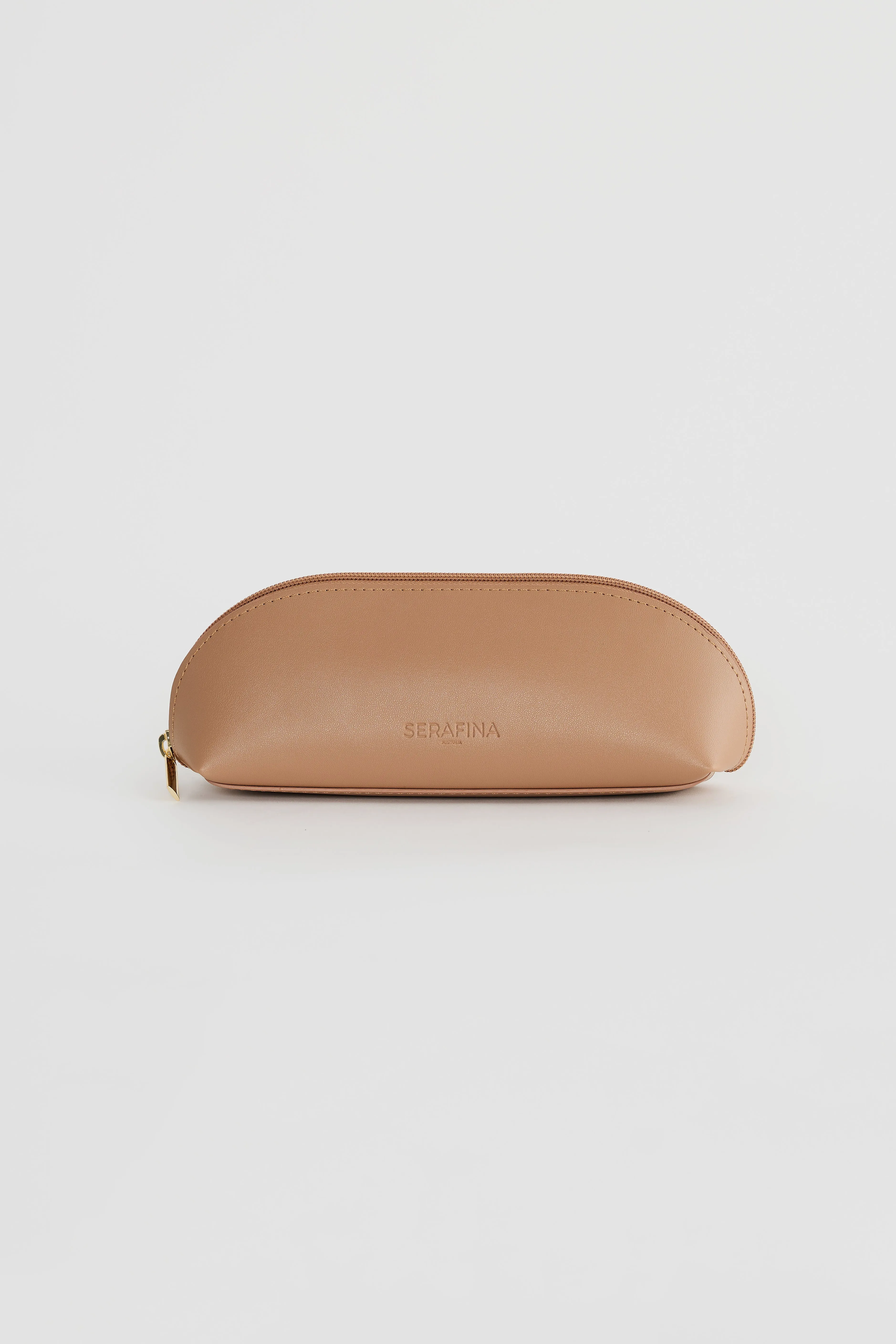 Small Cosmetic Bag - Camel