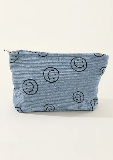 Smiley Cosmetic Bag