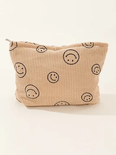 Smiley Cosmetic Bag