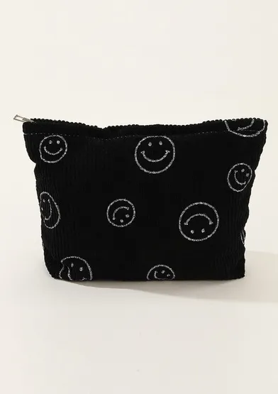 Smiley Cosmetic Bag