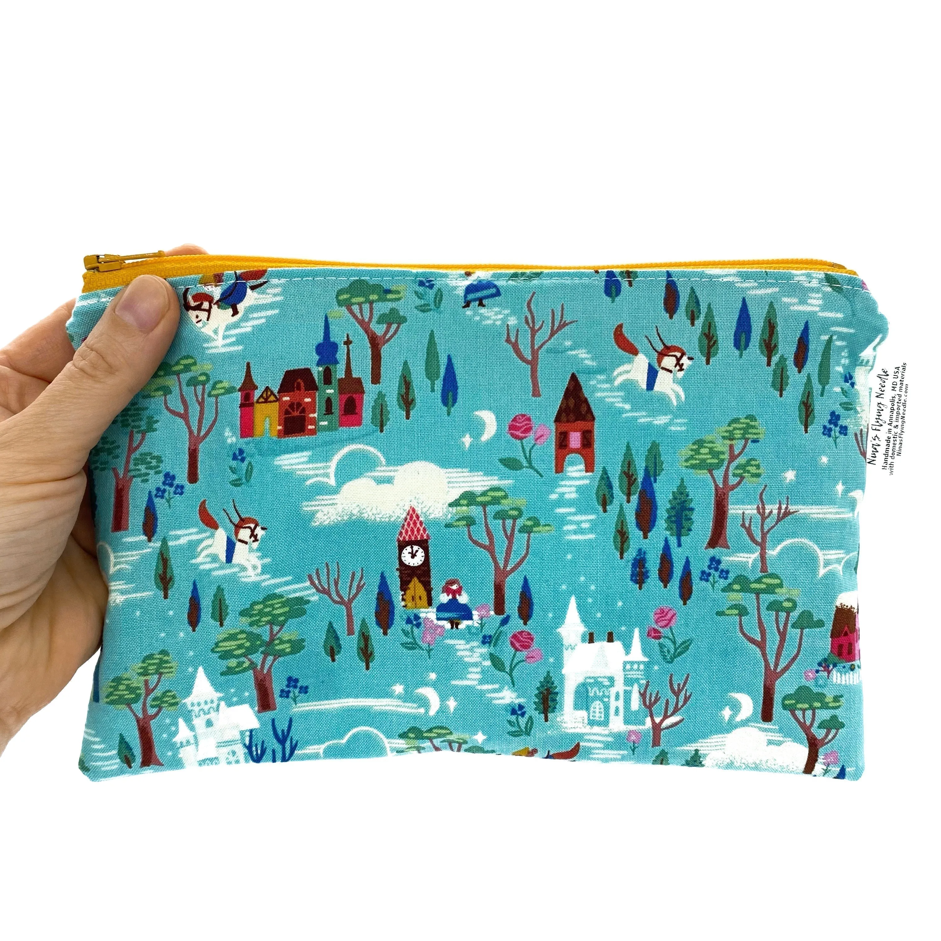 Snack Sized Reusable Zippered Bag Watermelon