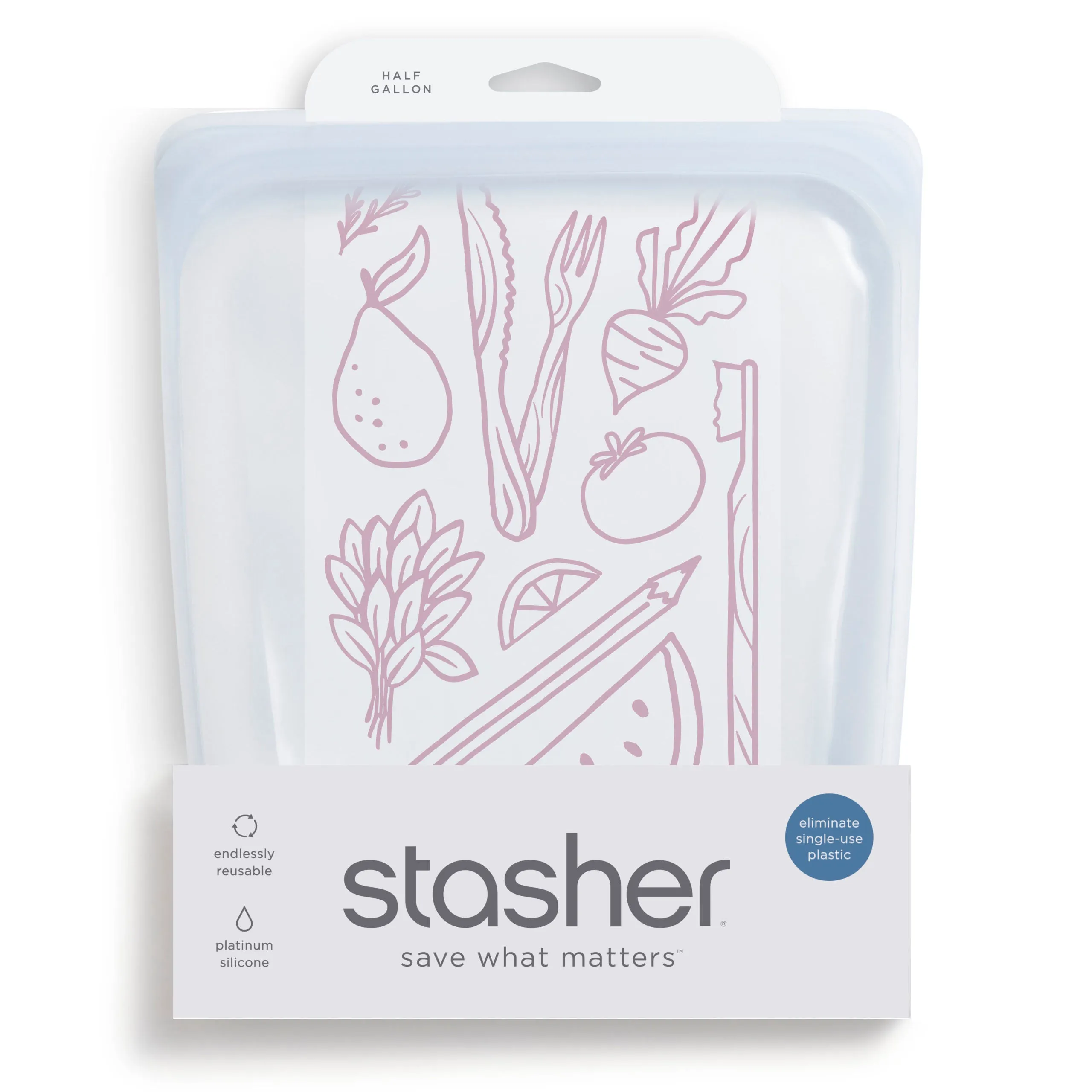 Starter Kit Reusable Silicone Bag Bundle