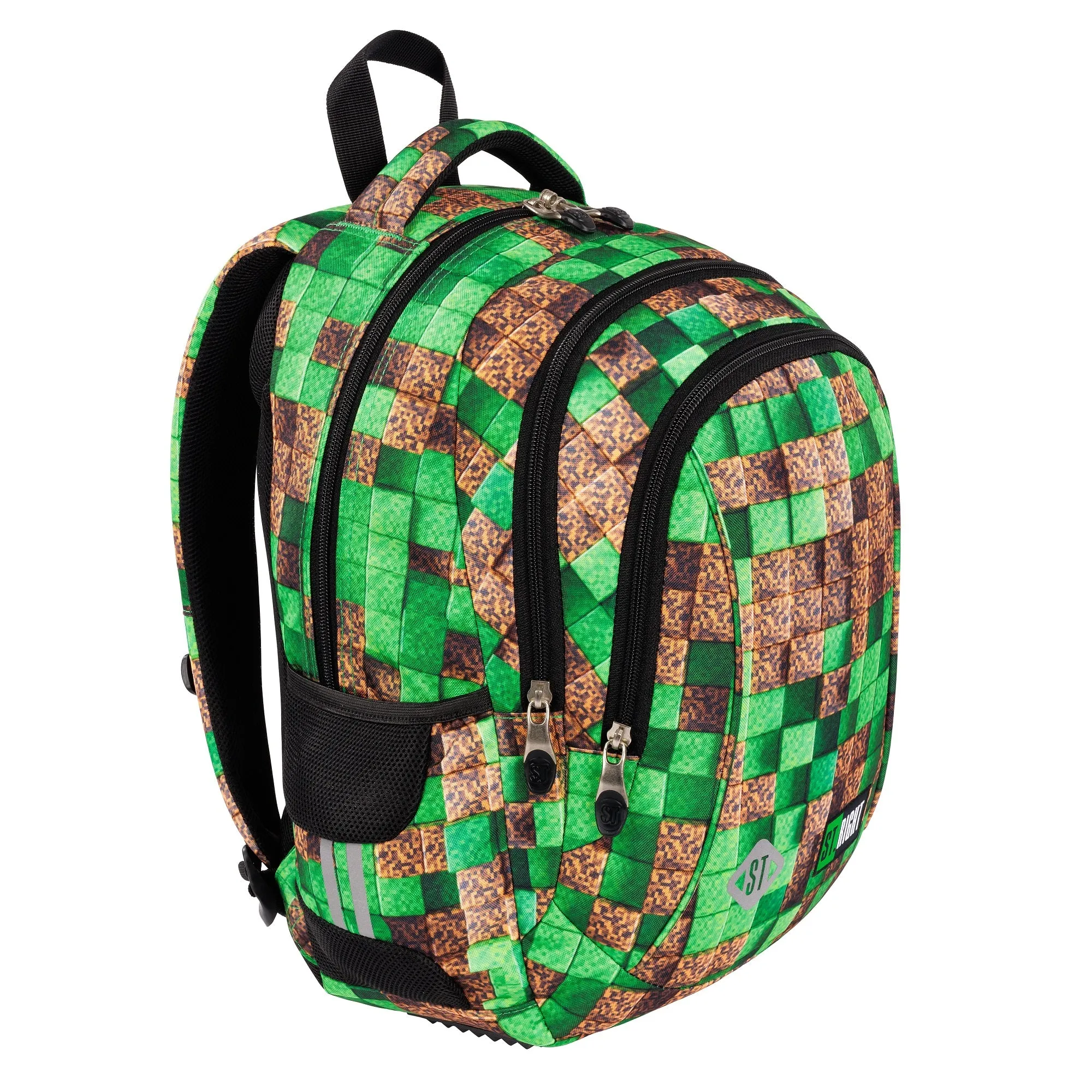 St.Right - Pixel Cubes - 4 Compartment Backpack