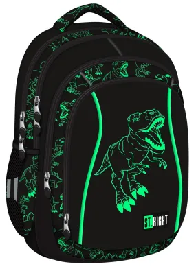 St.Right - Reflective T Rex - 4 Compartment Backpack