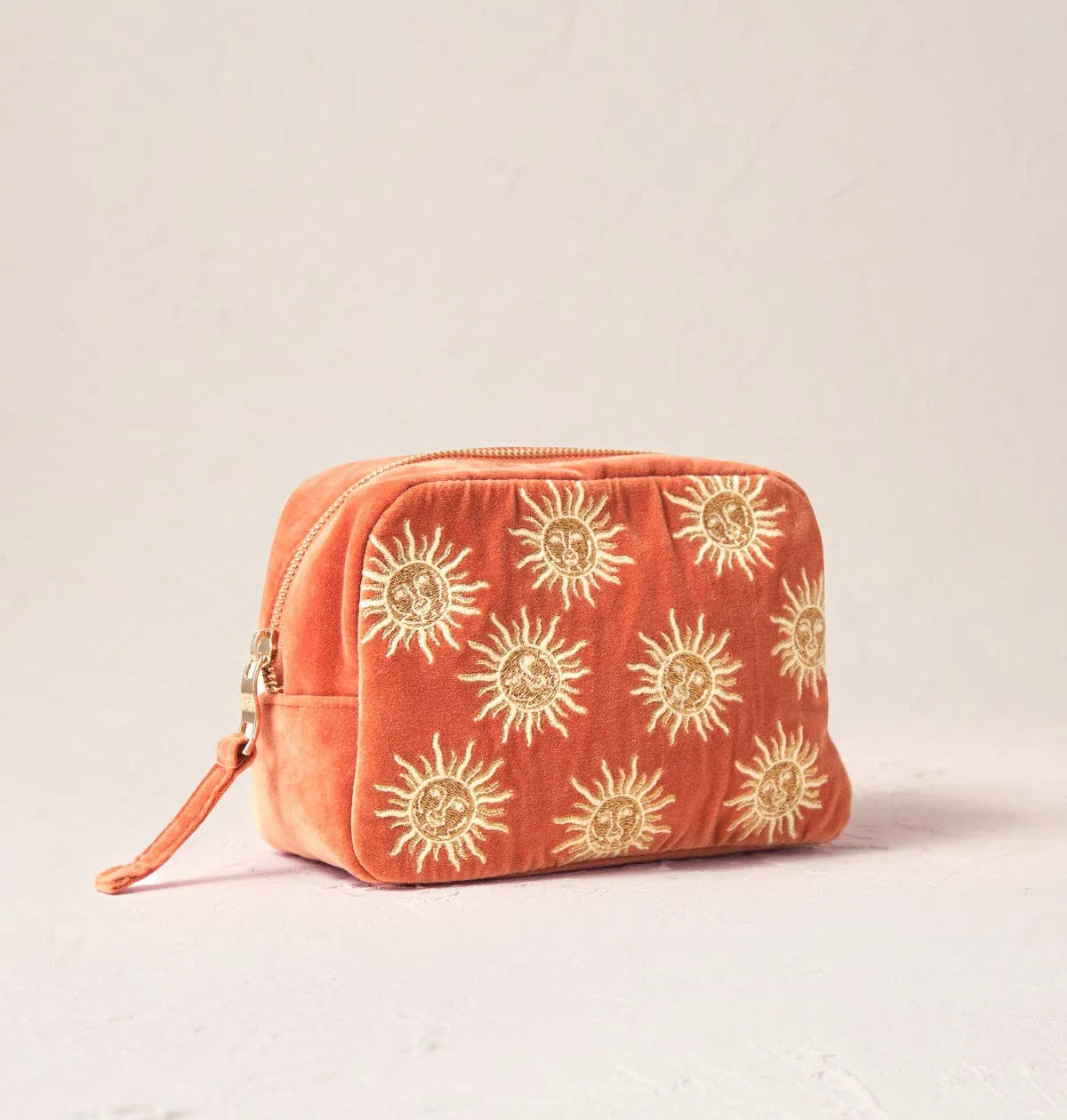 Sun Goddess Rust Makeup Bag