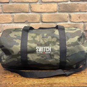 Switch OG Logo Gym Bag - Black/Green Camo