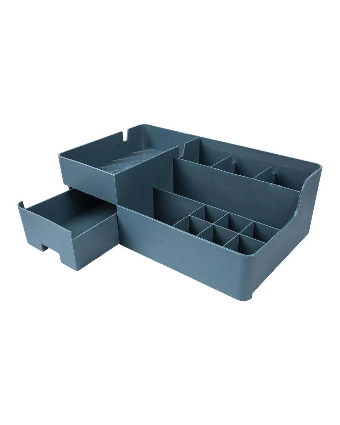 Table Organiser, Multiple Sections, Deep Sea Green, Plastic