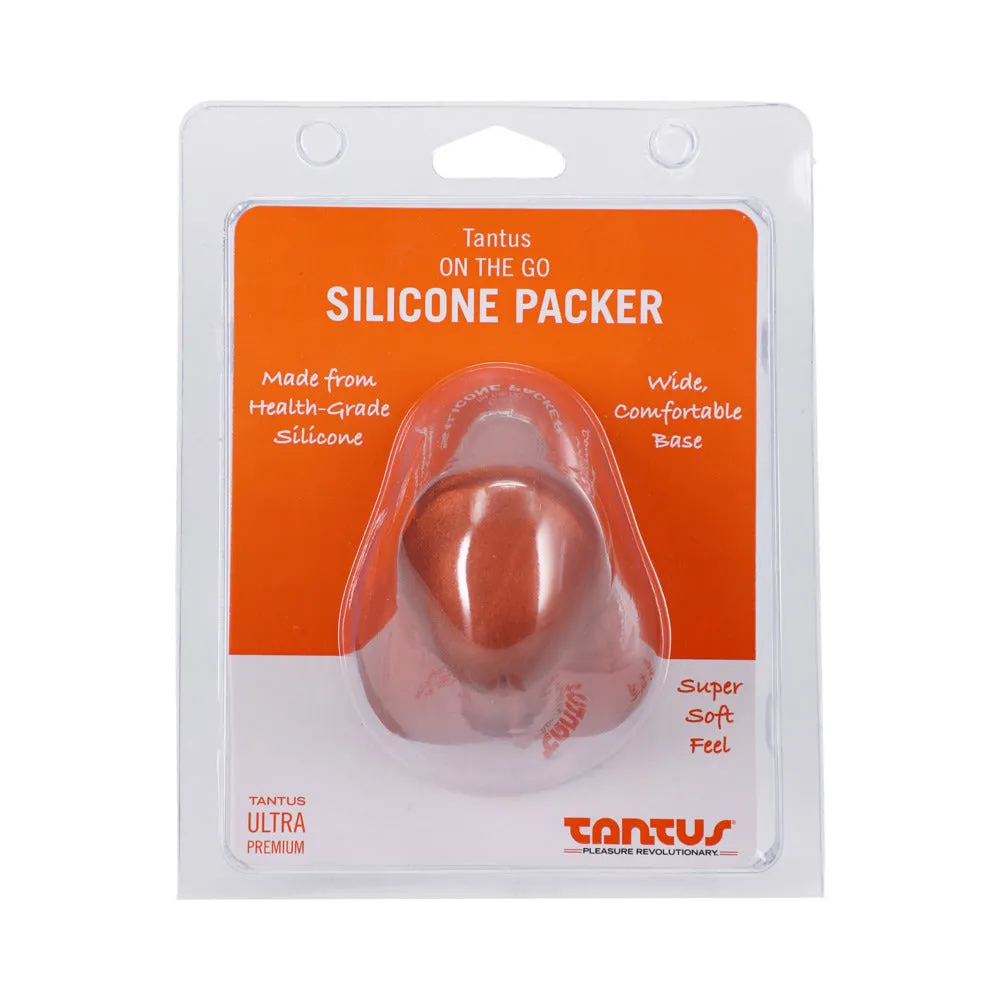 Tantus On the Go Silicone Packer- Super Soft Copper