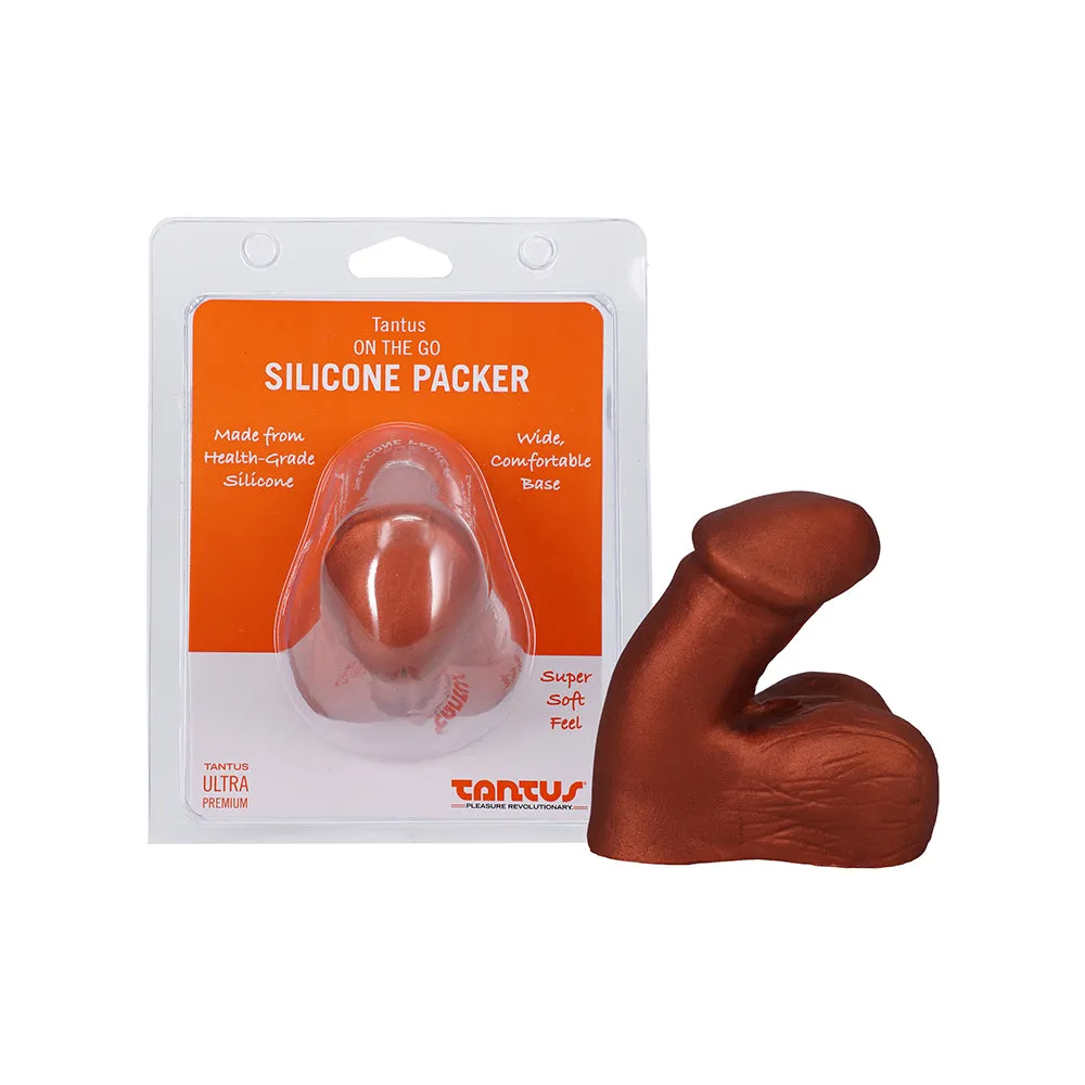 Tantus On the Go Silicone Packer- Super Soft Copper