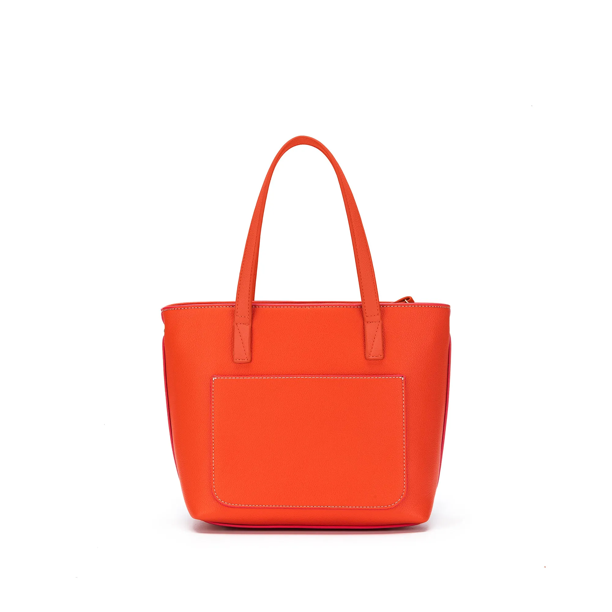 Tara Orange 3 Piece Handbag Set