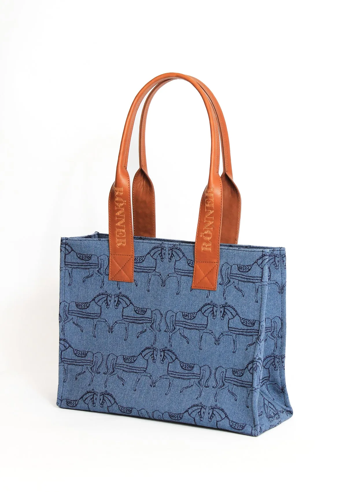 The Clarion Tote | Blue