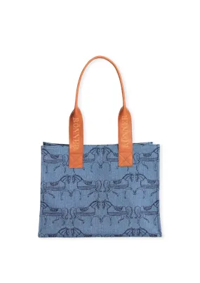 The Clarion Tote | Blue