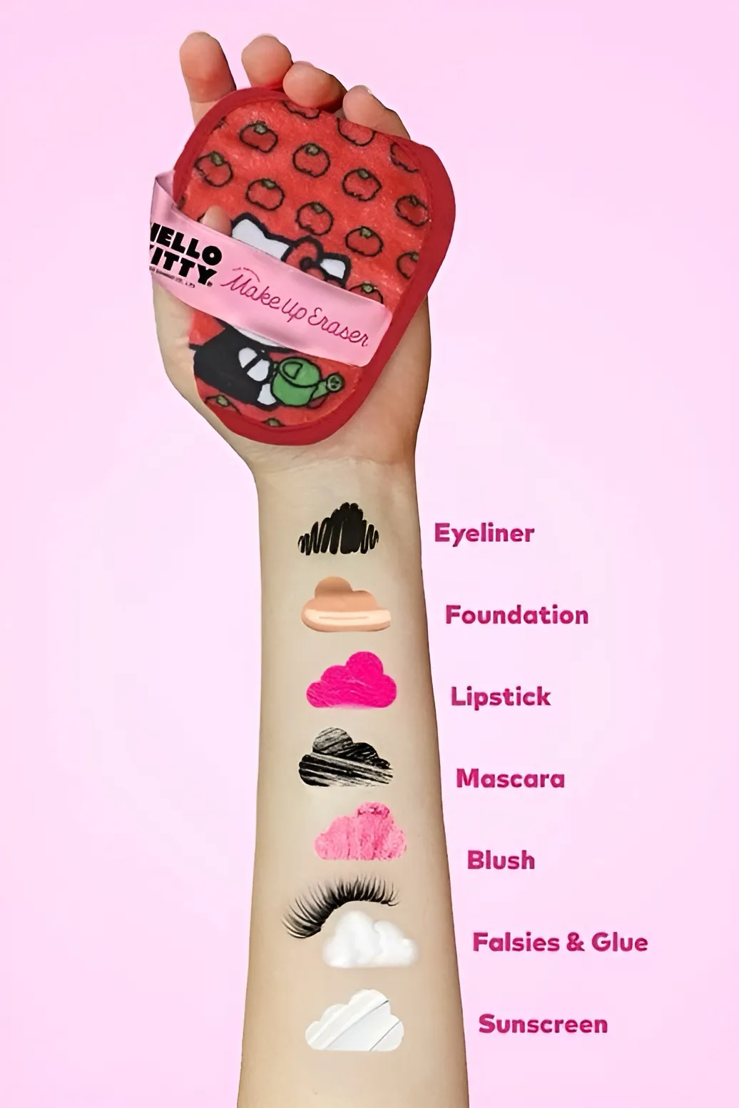 The Original MakeUp Eraser • Hello Kitty 7-Day © Sanrio