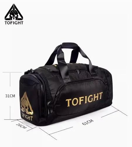 TOFIGHT TRAINING BAG 61 x 31 x 26 cm BLACK