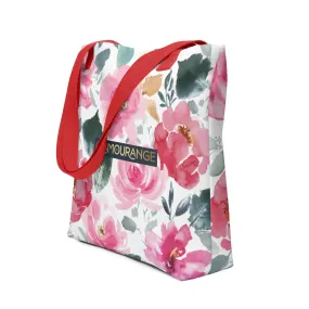 Tote Bag Women Designer (Flower Pattern 002)