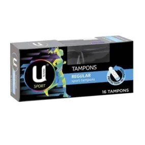 U By Kotex Sports Tampons Regular 16