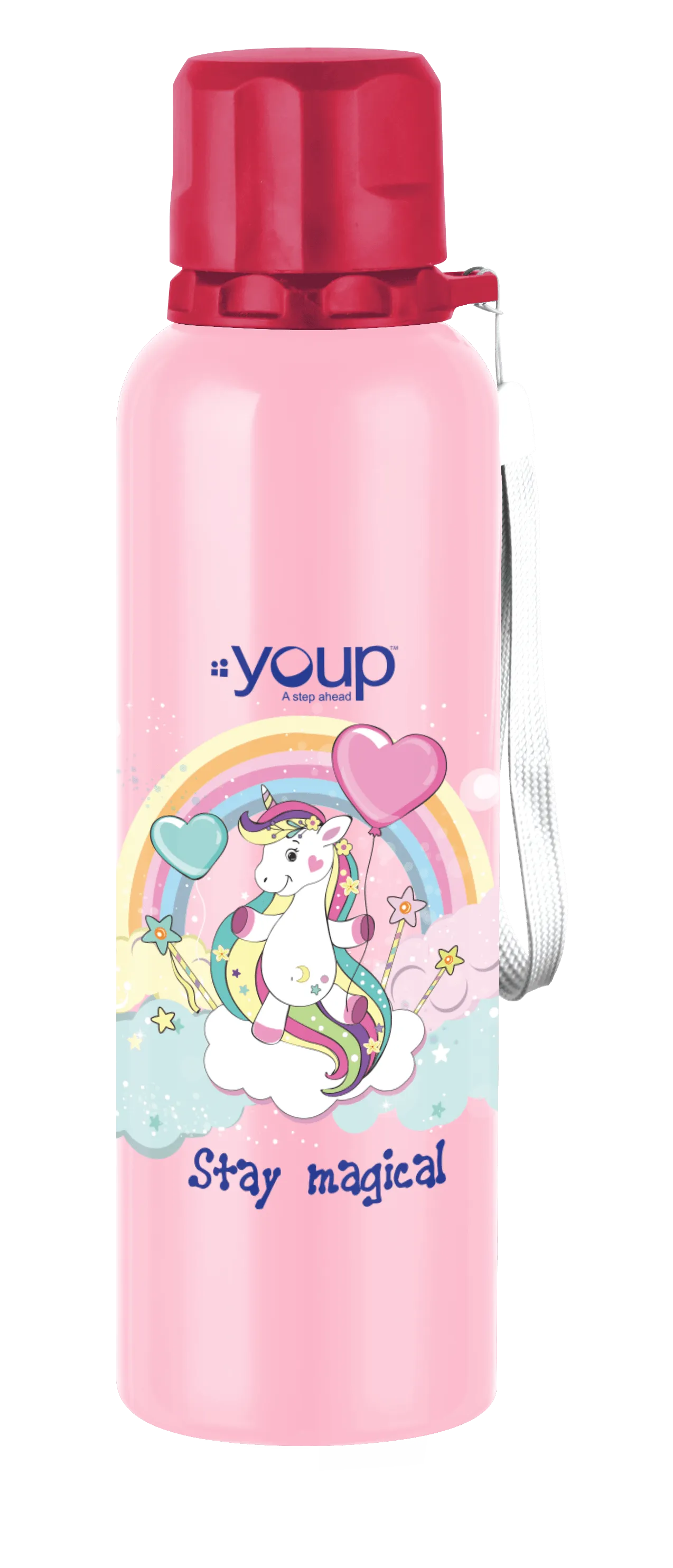 Unicorn kids water bottle  OCEAN  - 750 ml Stainless steel