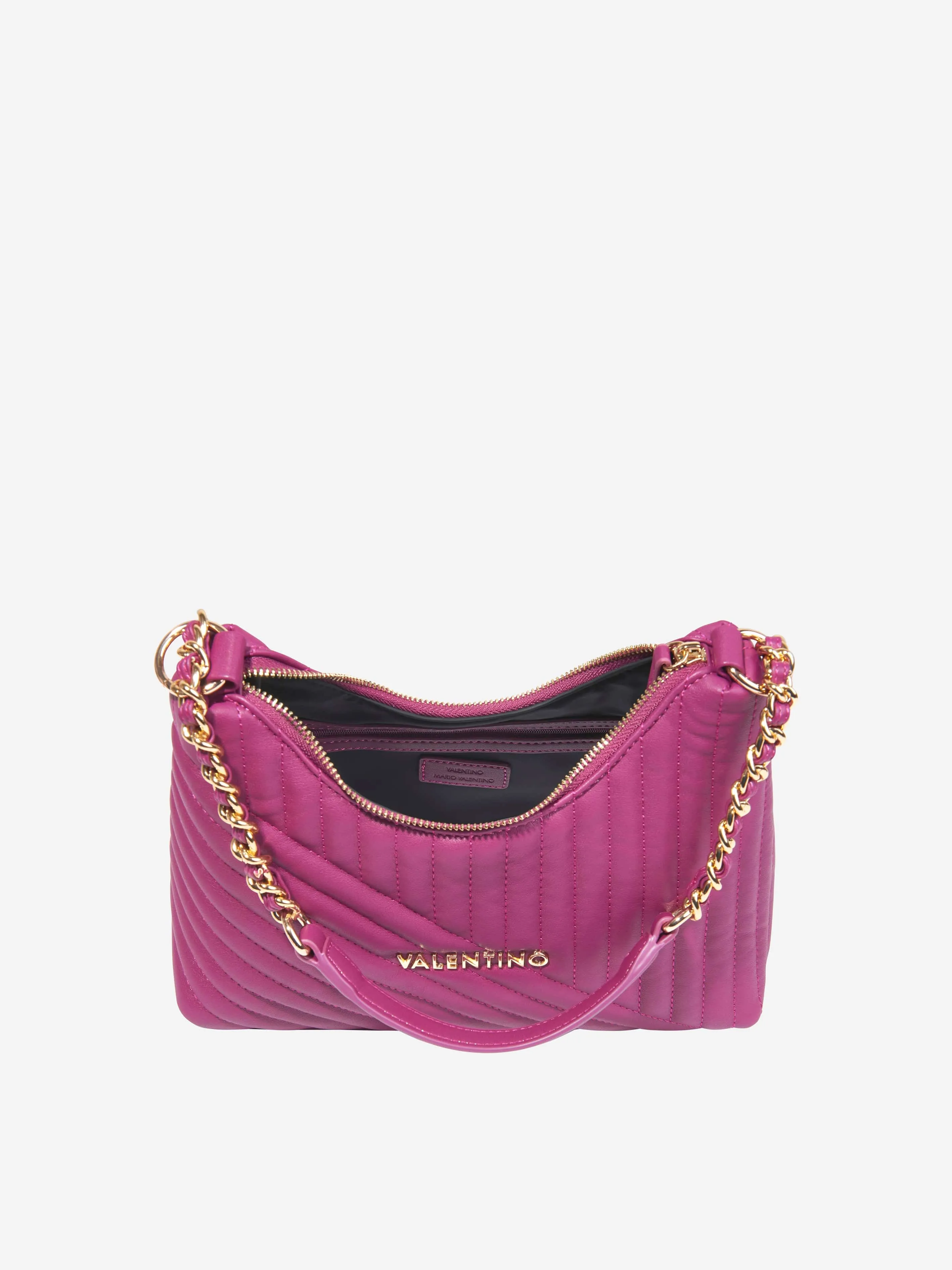 Valentino Girls Laax Hobo Bag in Purple (W: 27cm)